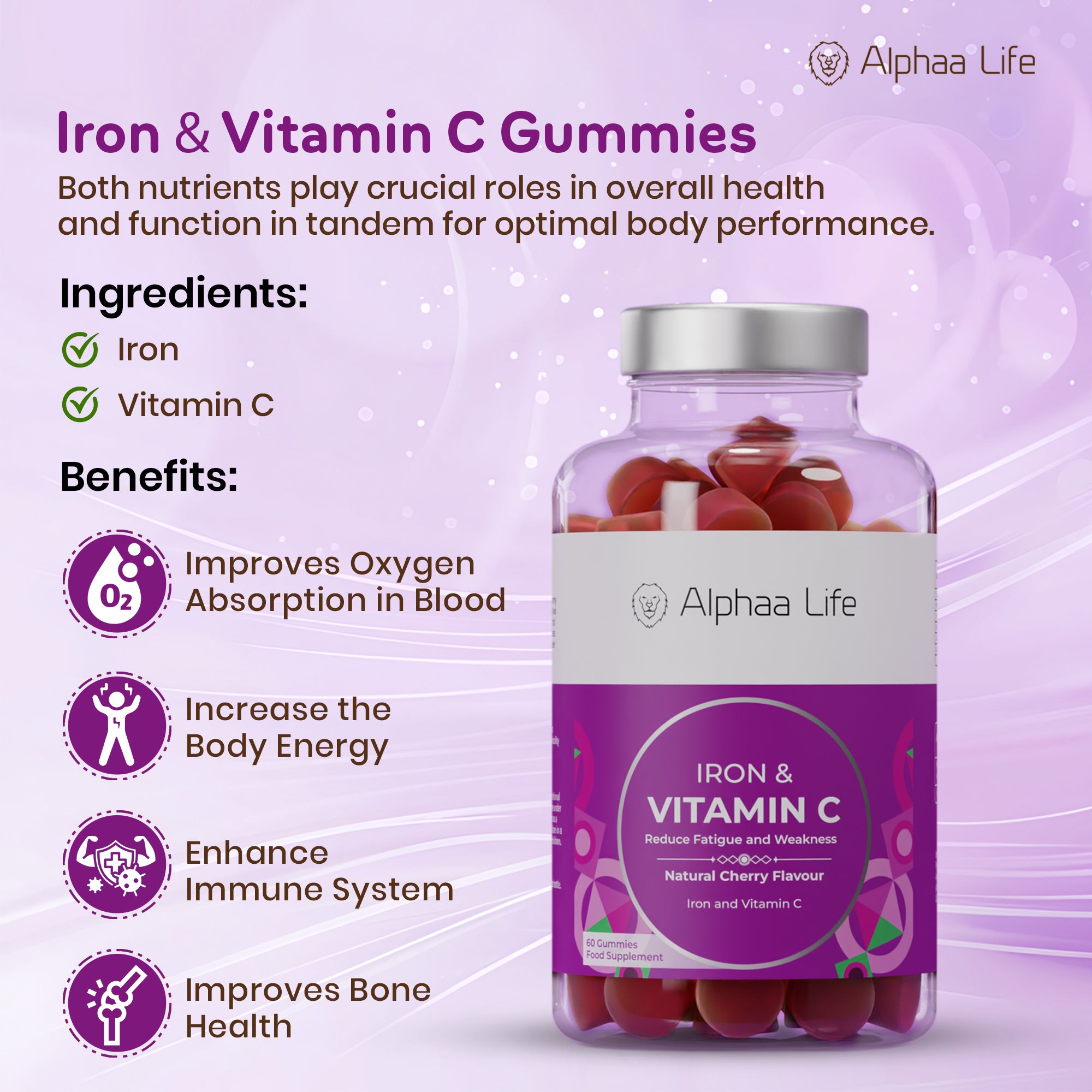 Iron & Vitamin C Gummies